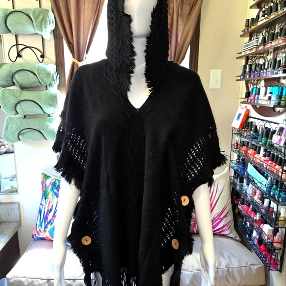 New! Beach Cover up Pullover Shawl - Picture 8 of 8